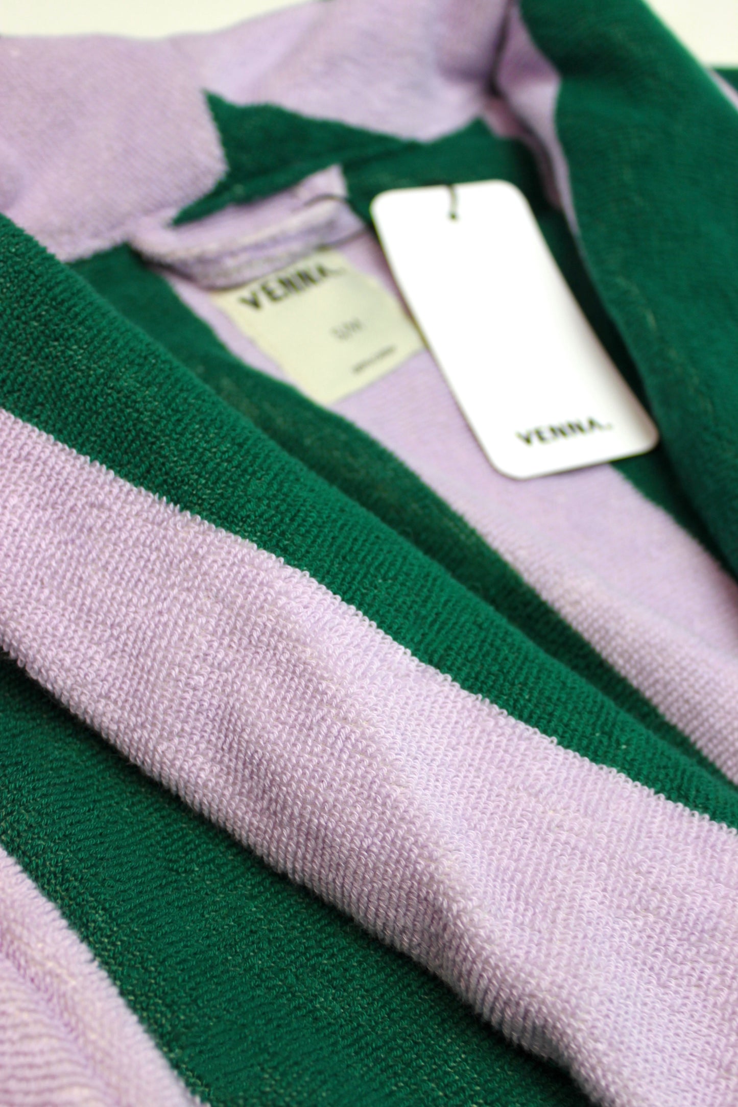 Bademantel - Lilac Stripes