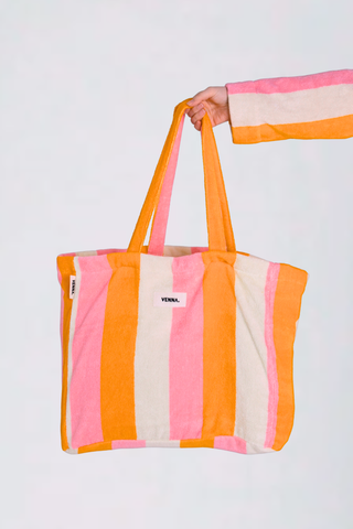 Terry Bag - Orange Pink Creme
