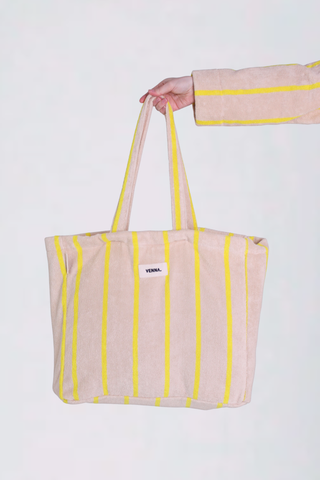 Terry Bag - Sand Neon