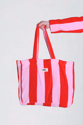Terry Bag - Red Blush