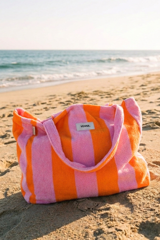 Terry Bag - Orange Pink