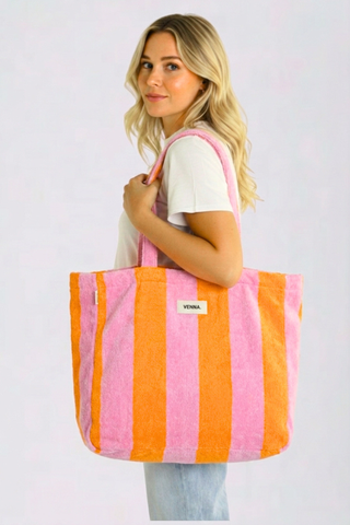 Terry Bag - Orange Pink